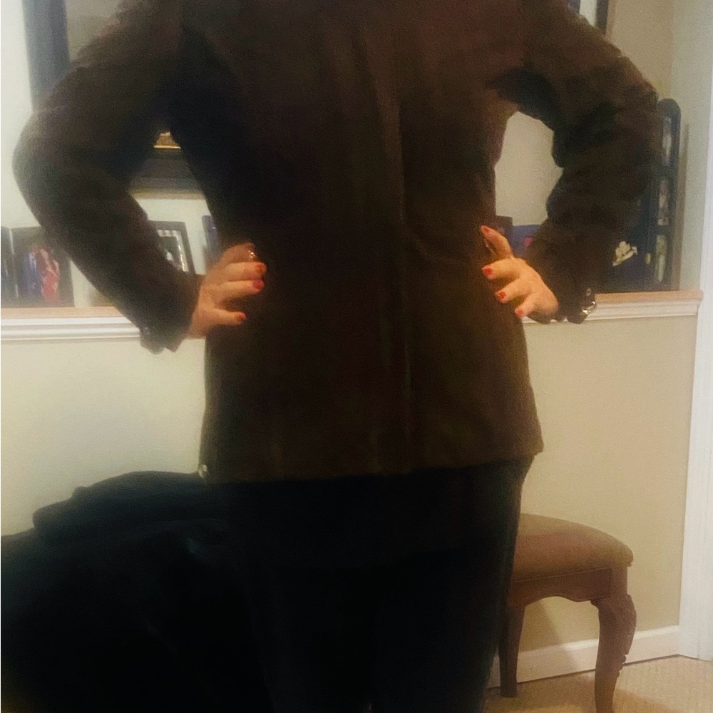 Vintage Coach suede brown jacket 25 years old - Picture 5 of 16